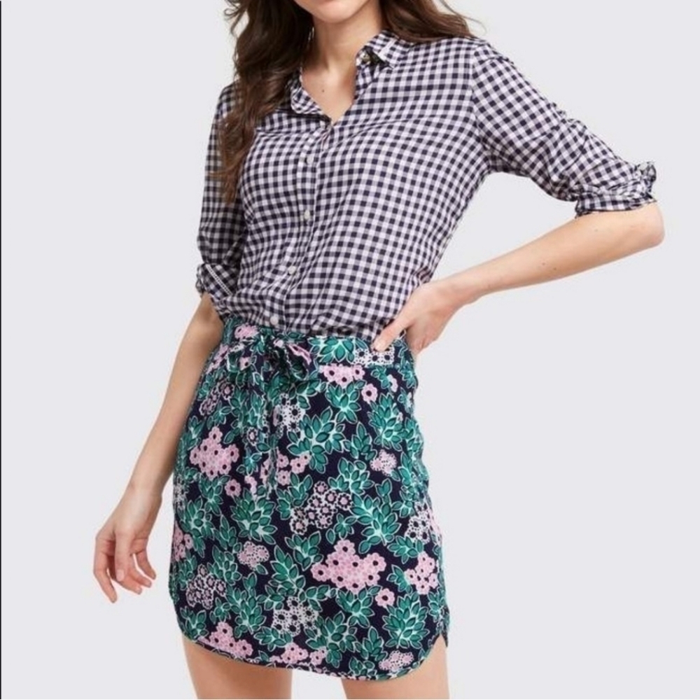 Draper James floral mini skirt